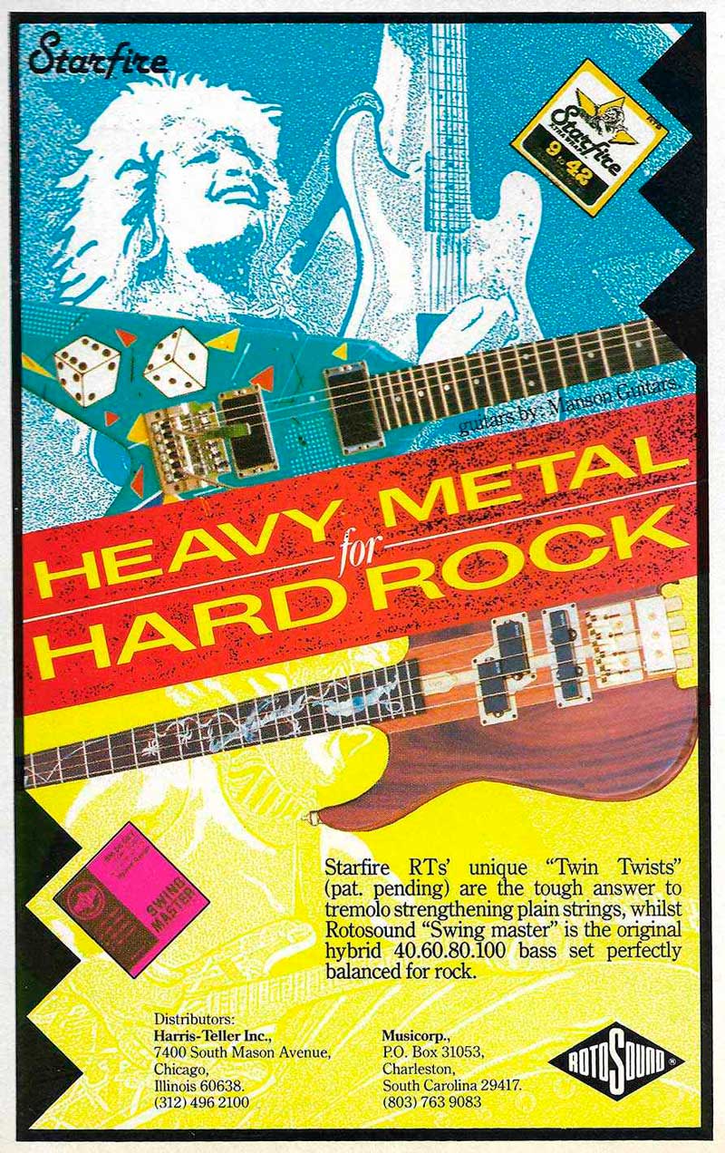 Heavy Metal For Hard Rock